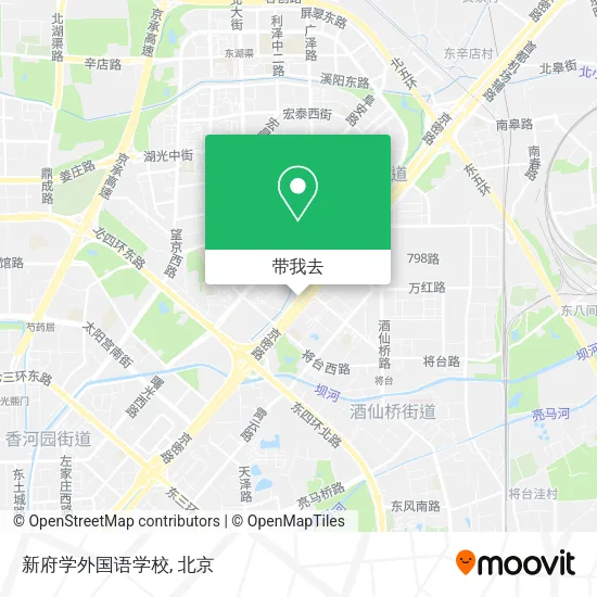 新府学外国语学校地图