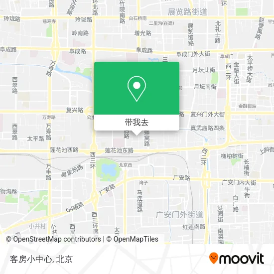 客房小中心地图