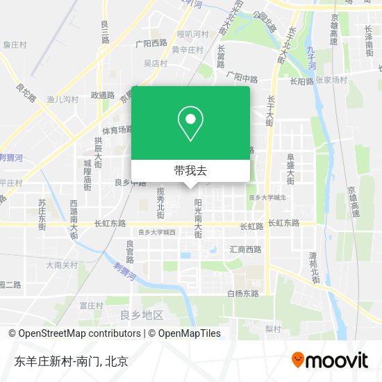 东羊庄新村-南门地图