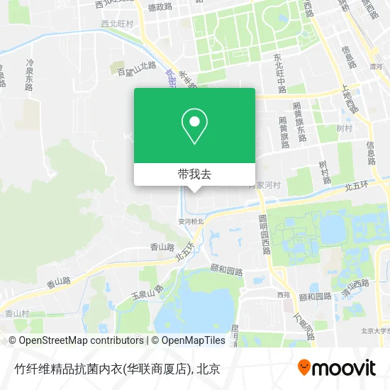 竹纤维精品抗菌内衣(华联商厦店)地图