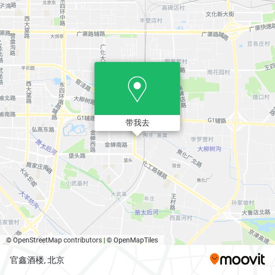 官鑫酒楼地图