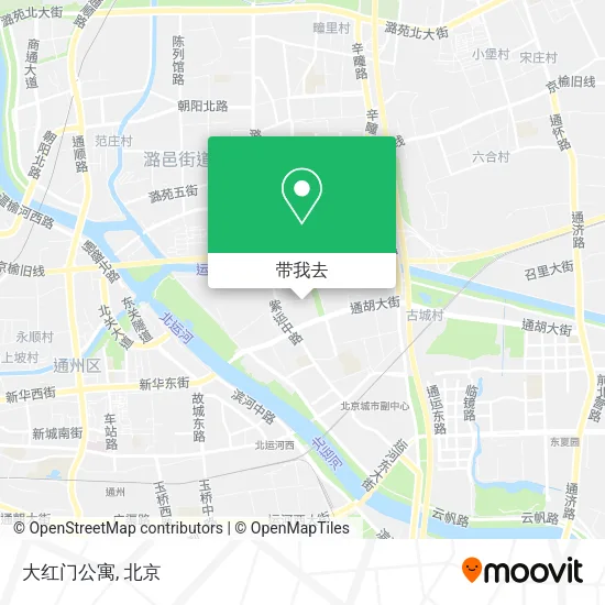 大红门公寓地图