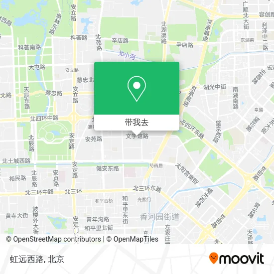 虹远西路地图