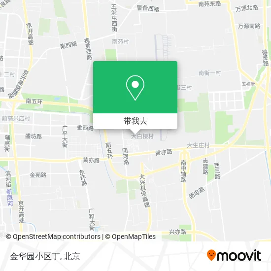 金华园小区丁地图
