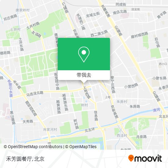 禾芳圆餐厅地图