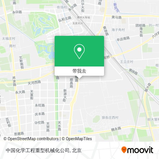 中国化学工程重型机械化公司地图