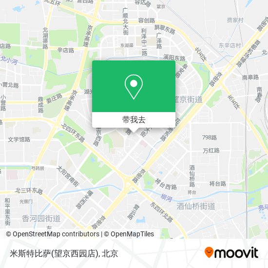 米斯特比萨(望京西园店)地图