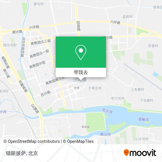 猫眼披萨地图