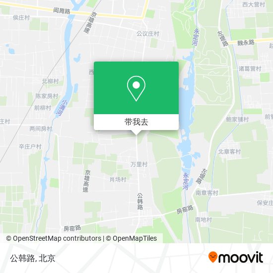 公韩路地图
