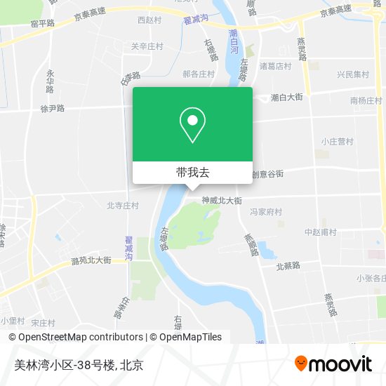 美林湾小区-38号楼地图