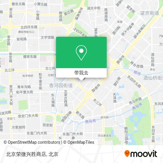 北京荣微兴胜商店地图