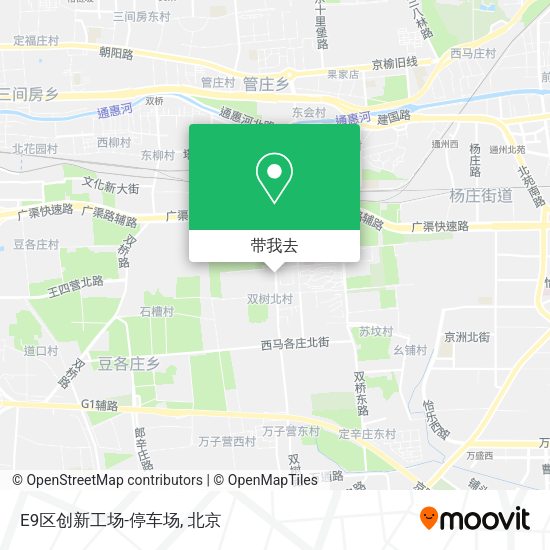 E9区创新工场-停车场地图