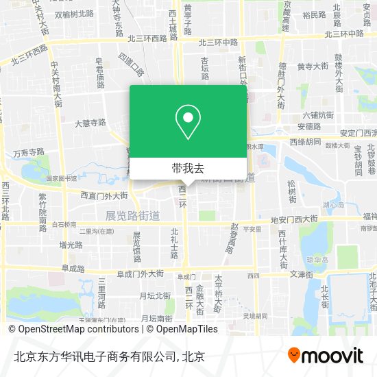 北京东方华讯电子商务有限公司地图