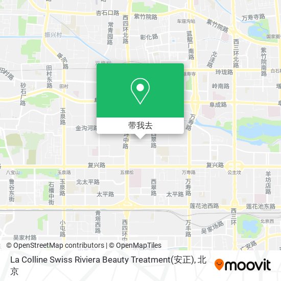 La Colline Swiss Riviera Beauty Treatment(安正)地图