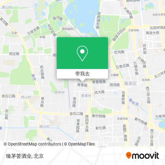 臻茅荟酒业地图