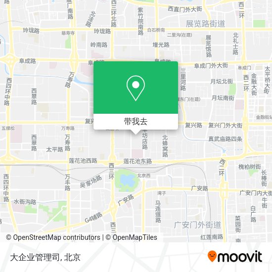大企业管理司地图