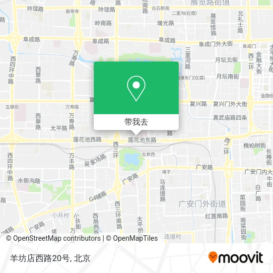 羊坊店西路20号地图