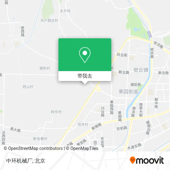中环机械厂地图