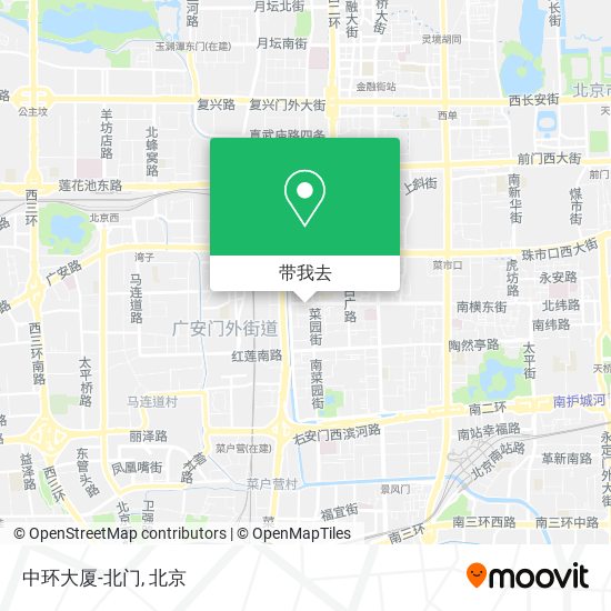 中环大厦-北门地图