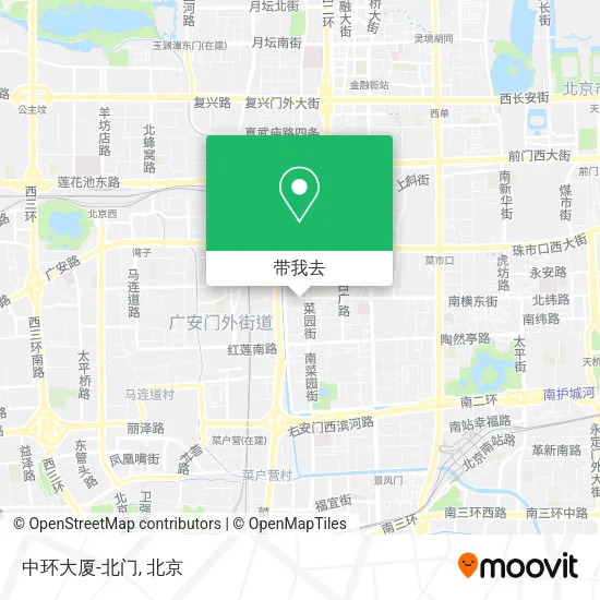 中环大厦-北门地图