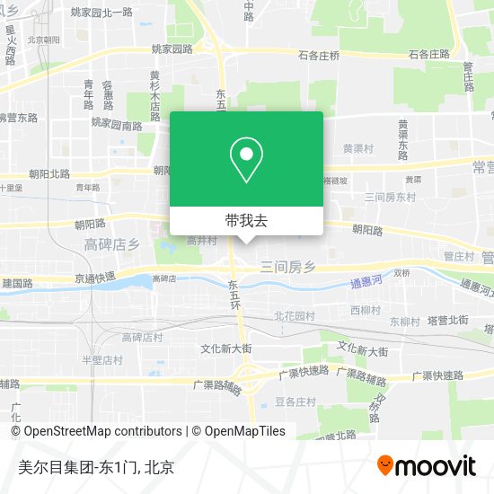 美尔目集团-东1门地图