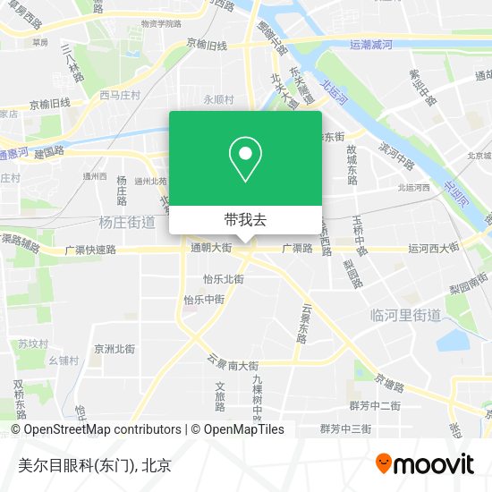 美尔目眼科(东门)地图