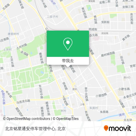 北京铭星通安停车管理中心地图