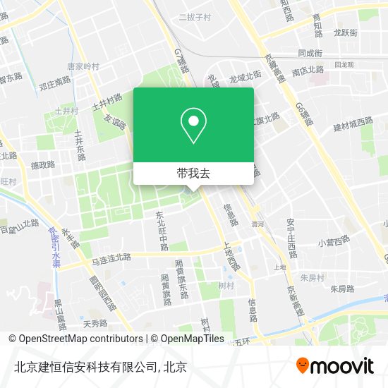 北京建恒信安科技有限公司地图