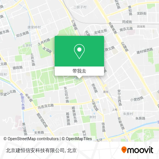 北京建恒信安科技有限公司地图