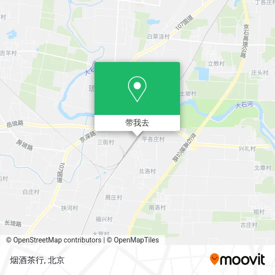烟酒茶行地图