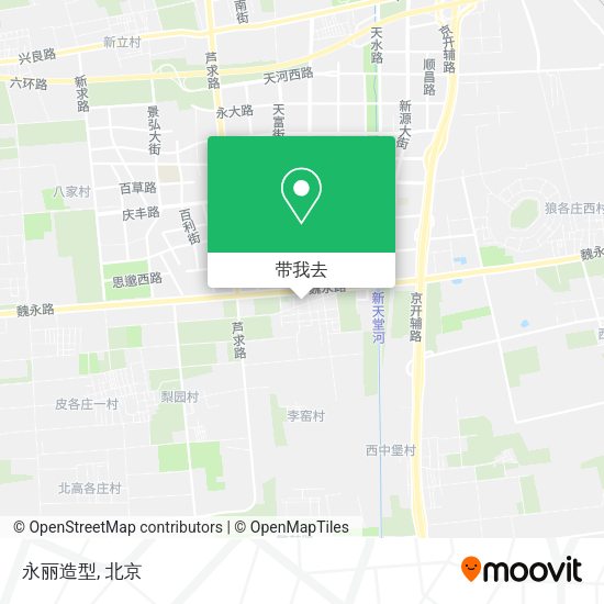 永丽造型地图