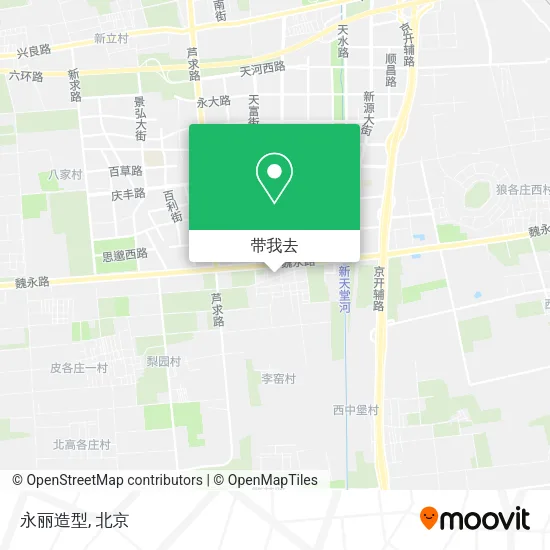 永丽造型地图