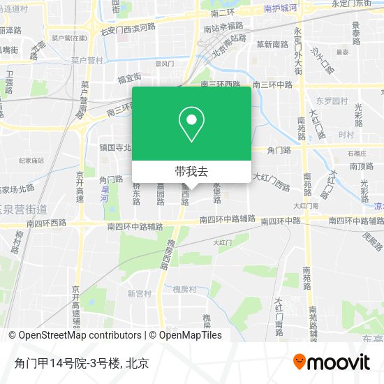 角门甲14号院-3号楼地图