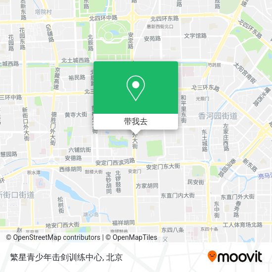 繁星青少年击剑训练中心地图