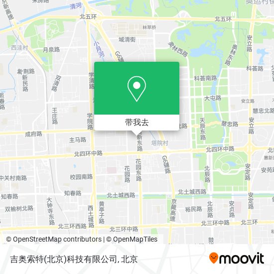 吉奥索特(北京)科技有限公司地图