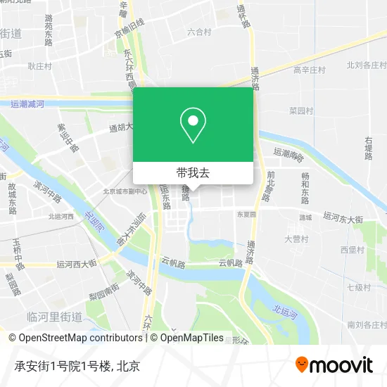 承安街1号院1号楼地图