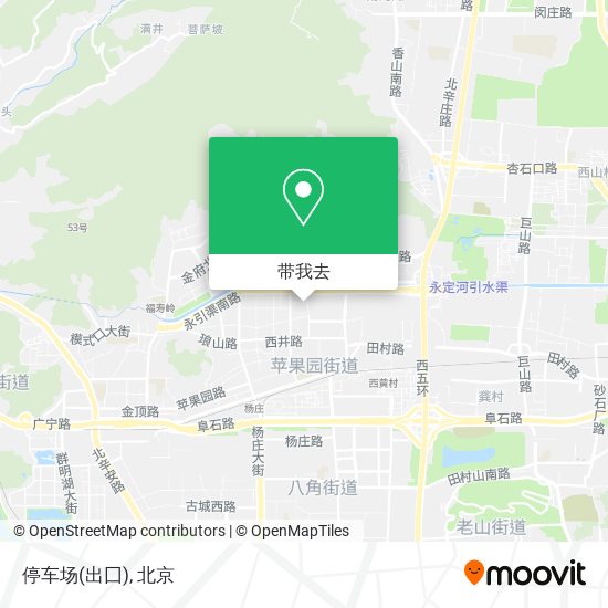 停车场(出囗)地图
