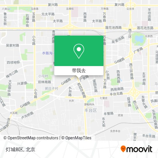 灯城B区地图