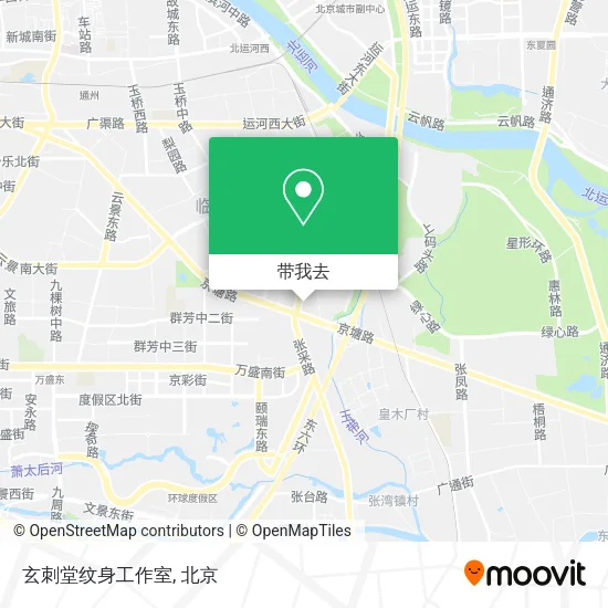 玄刺堂纹身工作室地图