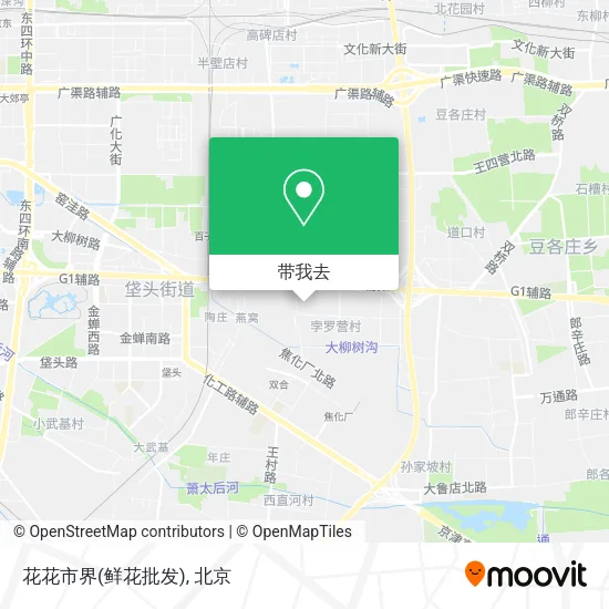 花花市界(鲜花批发)地图