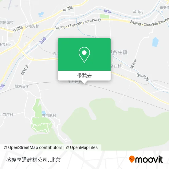 盛隆亨通建材公司地图