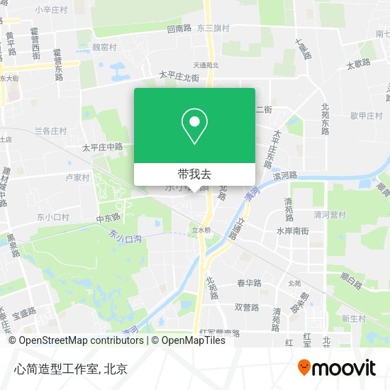 心简造型工作室地图