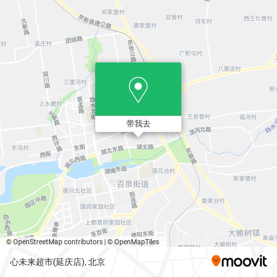 心未来超市(延庆店)地图