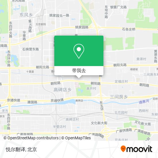 悦尔翻译地图