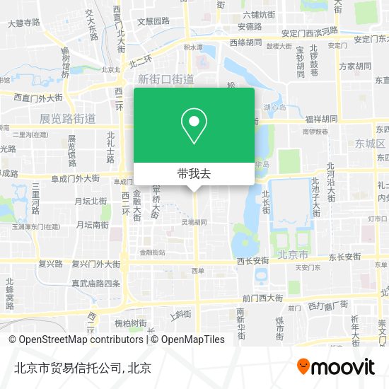 北京市贸易信托公司地图
