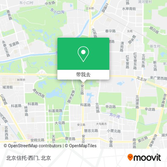 北京信托-西门地图