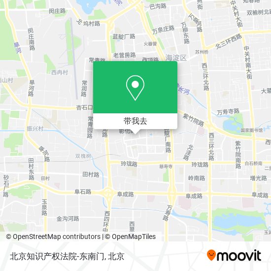 北京知识产权法院-东南门地图