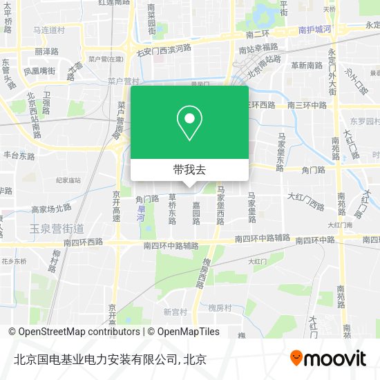 北京国电基业电力安装有限公司地图