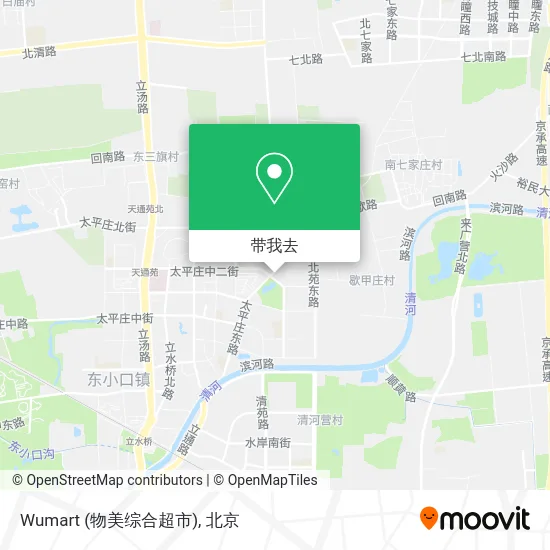 Wumart (物美综合超市)地图