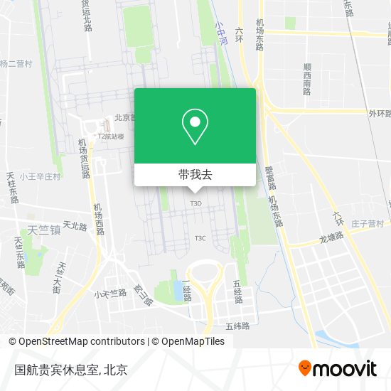 国航贵宾休息室地图